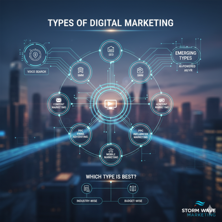 Read more about the article Types of Digital Marketing: Complete Guide to All Major Online Marketing Channels