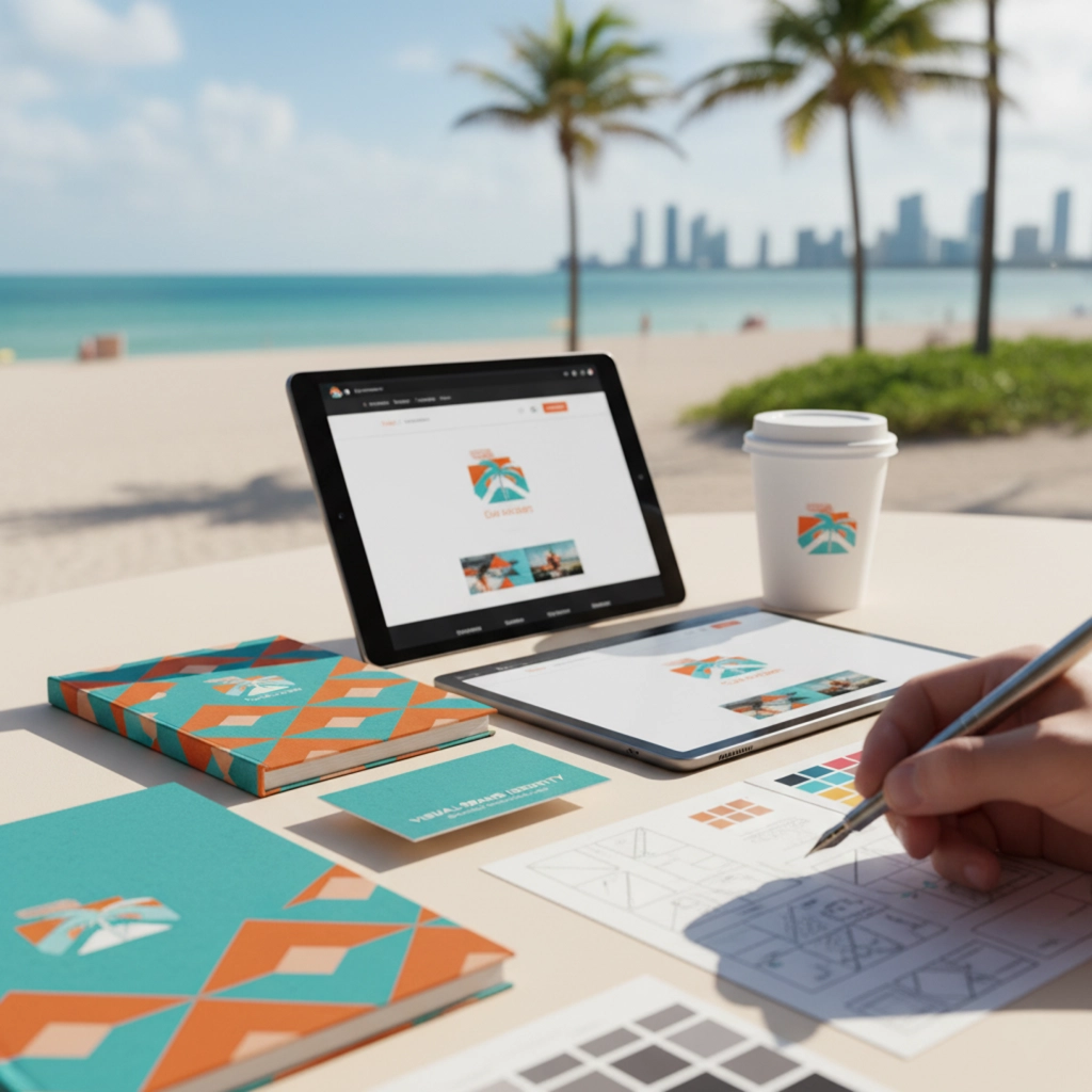 Digital Visual brand Identity for business