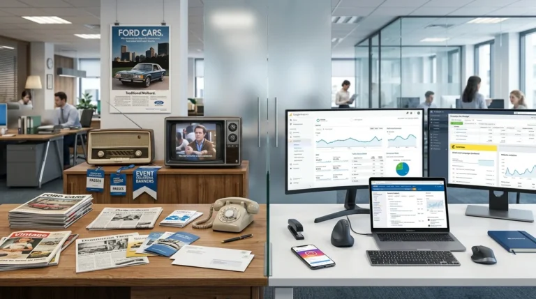 Read more about the article Digital Marketing vs Traditional Marketing: Pros, Cons, and Best Use Cases